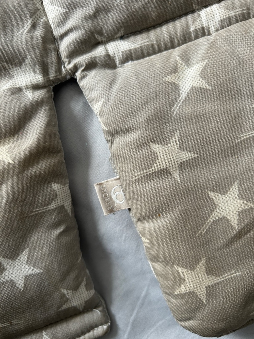 Stokke Tripp Trapp Cushion Star Print Gray - Picture 3 of 4